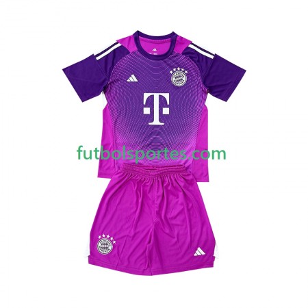 Camiseta Bayern de Múnich Portero Niño Cuarta Equipación 2025/2026